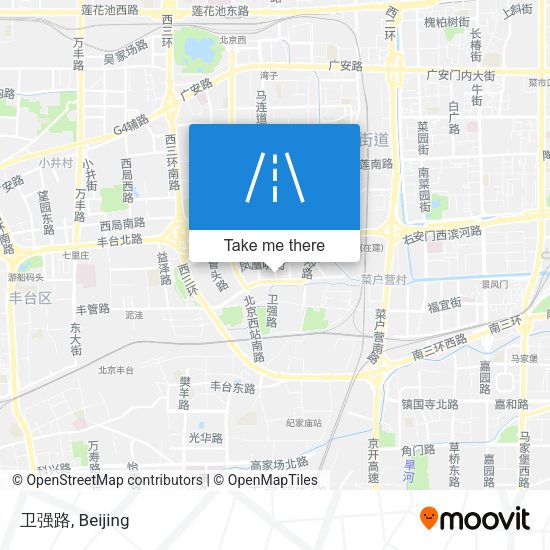 卫强路 map