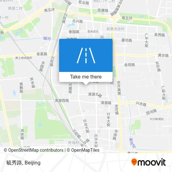 毓秀路 map