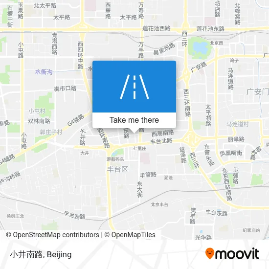 小井南路 map