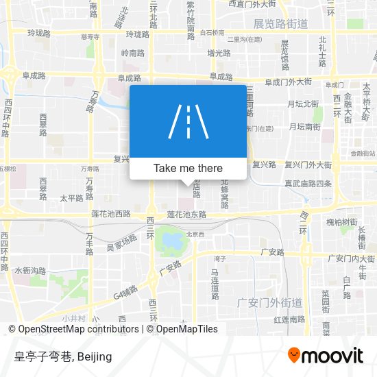 皇亭子弯巷 map