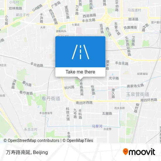 万寿路南延 map