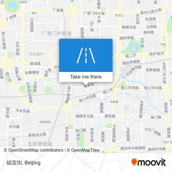 福宜街 map