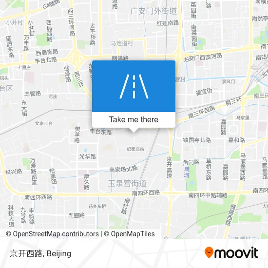 京开西路 map