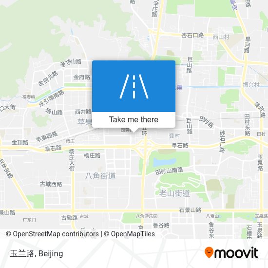 玉兰路 map
