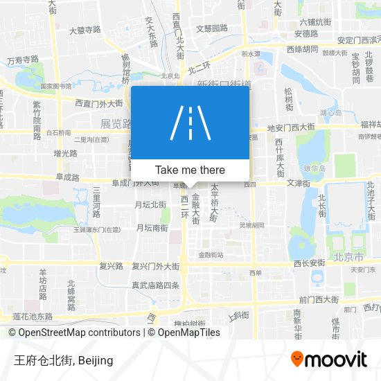 王府仓北街 map