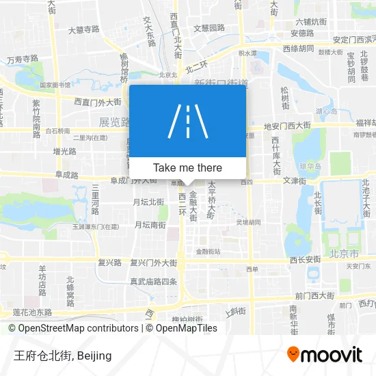 王府仓北街 map