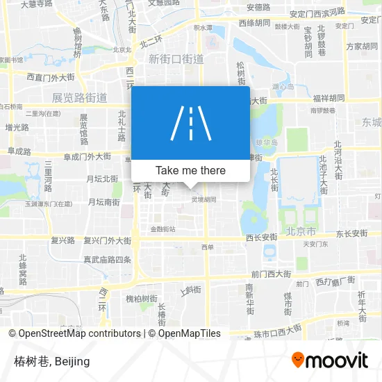 椿树巷 map