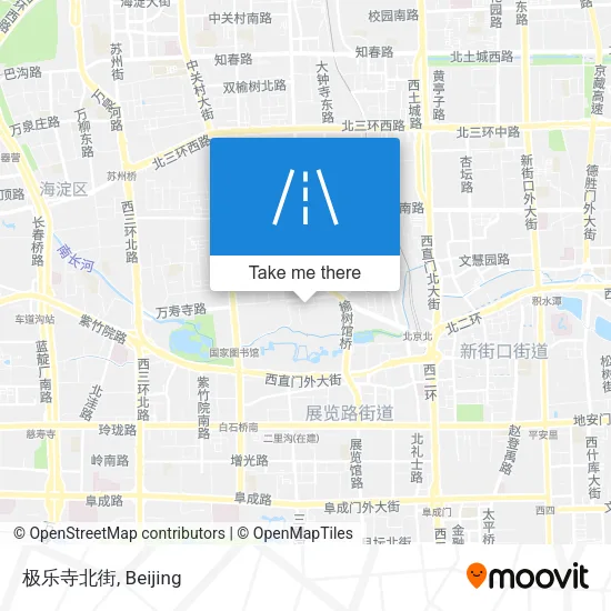 极乐寺北街 map