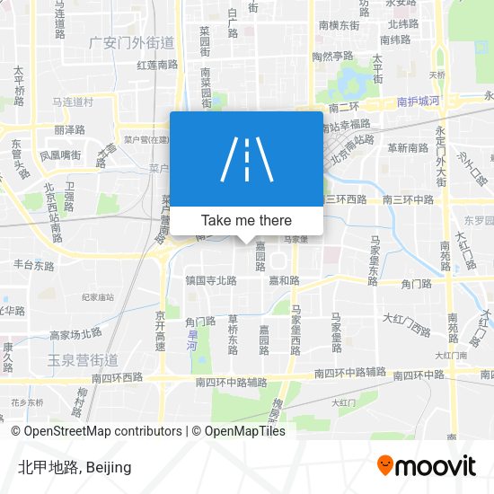 北甲地路 map