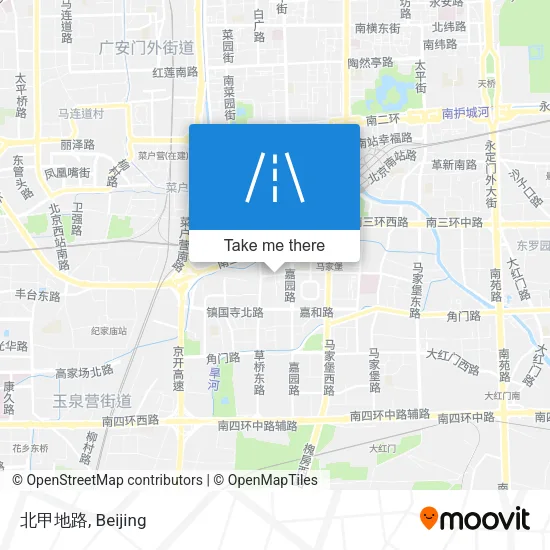 北甲地路 map