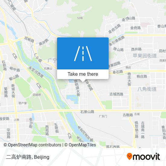 二高炉南路 map