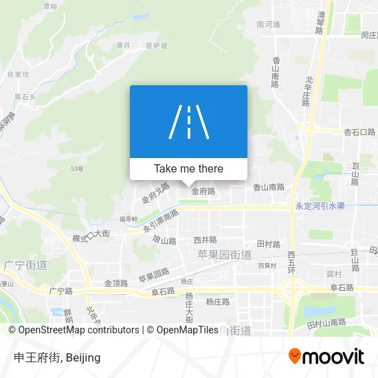 申王府街 map