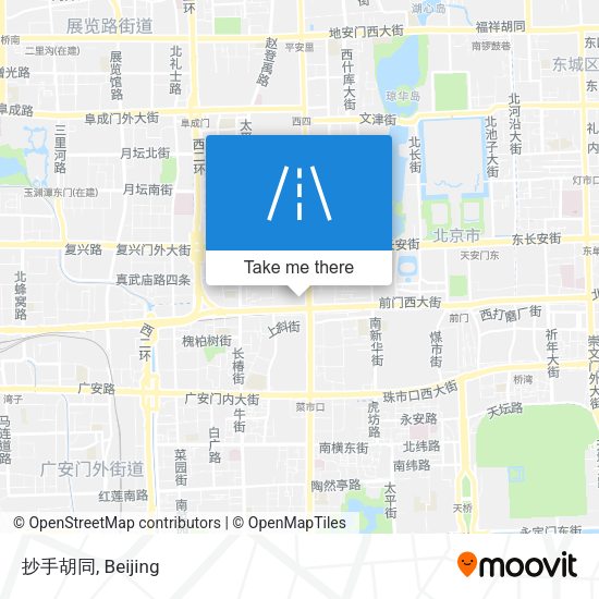 抄手胡同 map