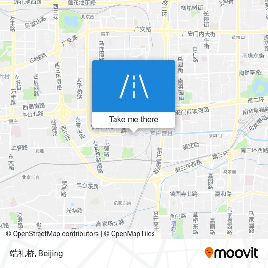 端礼桥 map