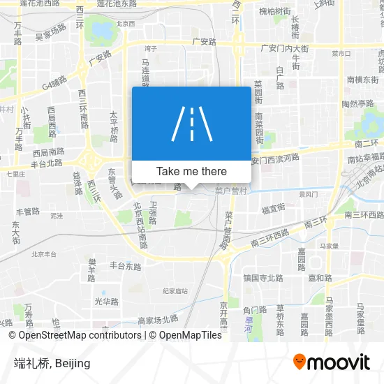 端礼桥 map