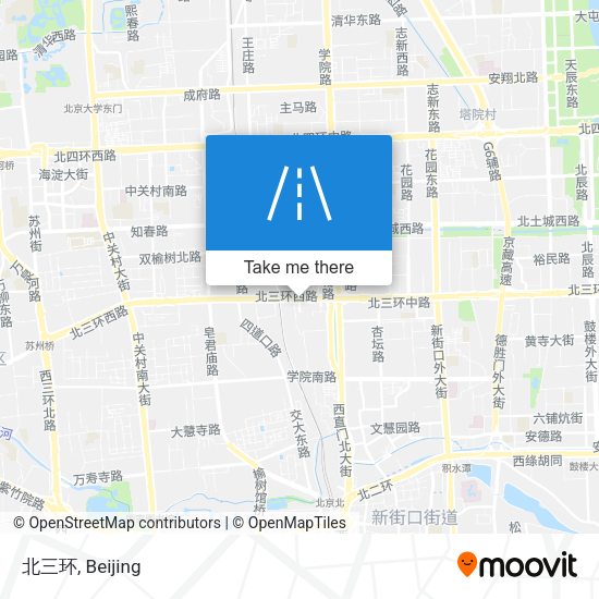 北三环 map
