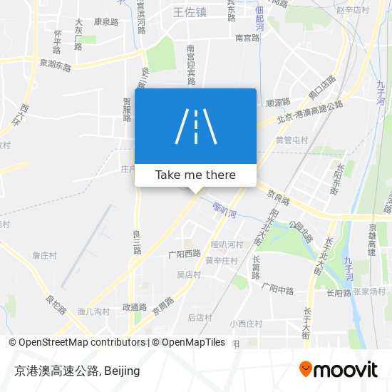 京港澳高速公路 map