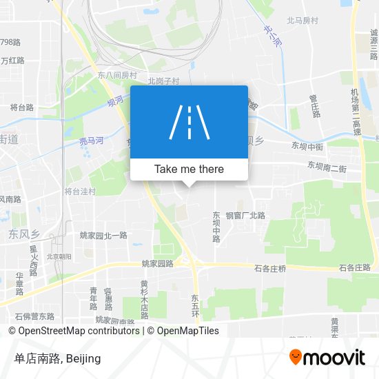 单店南路 map