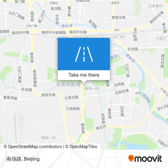 南场路 map