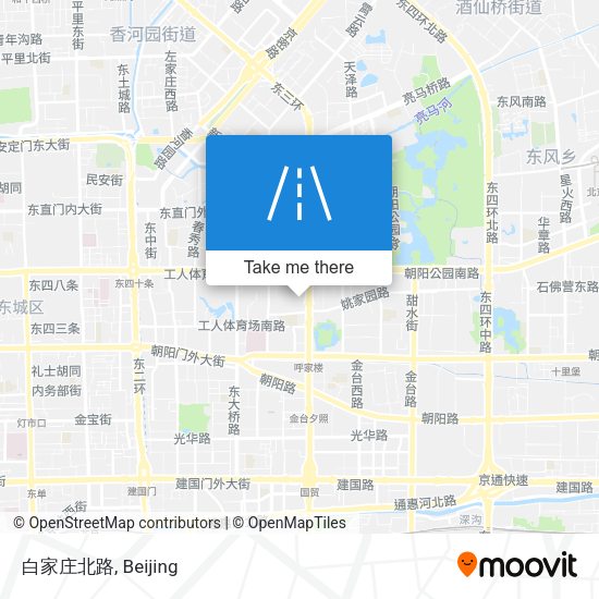 白家庄北路 map