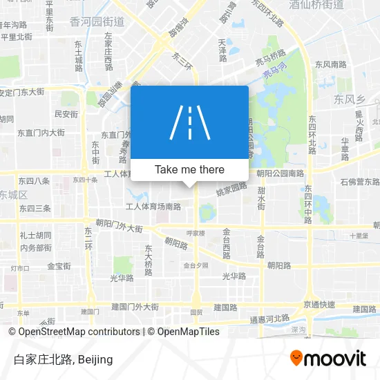 白家庄北路 map