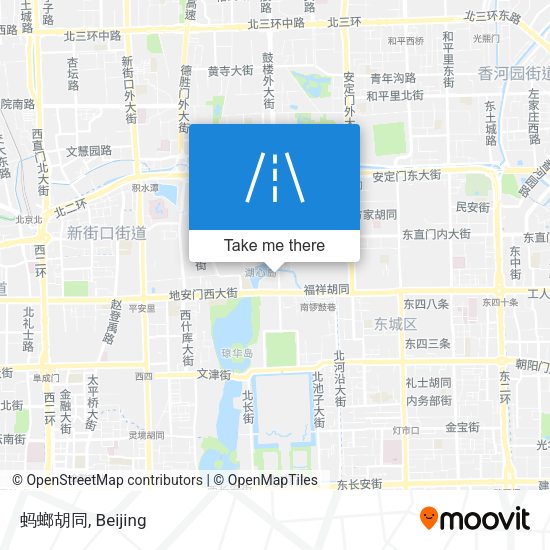 蚂螂胡同 map