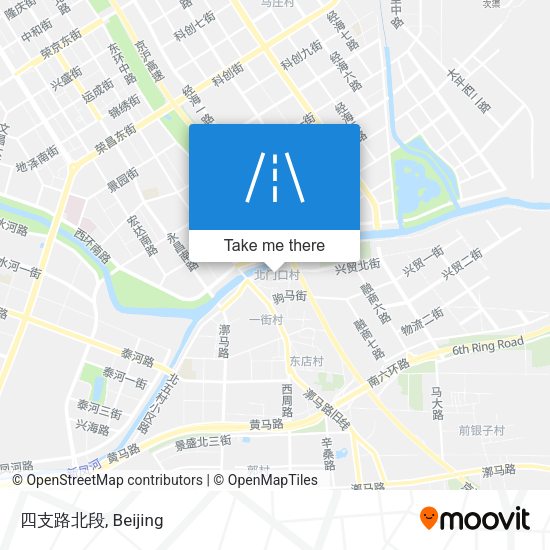 四支路北段 map