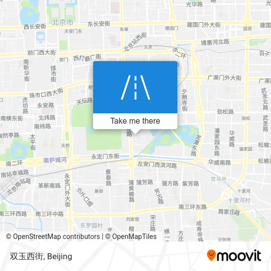双玉西街 map