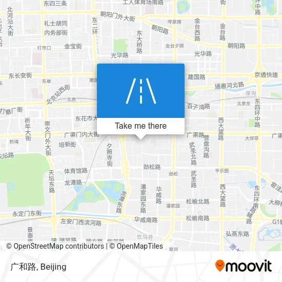 广和路 map
