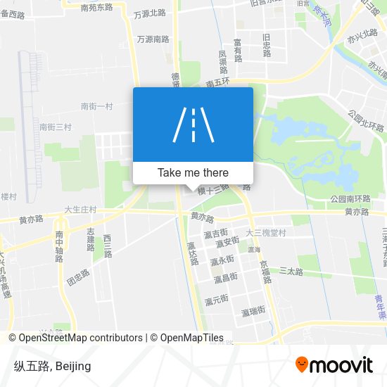 纵五路 map