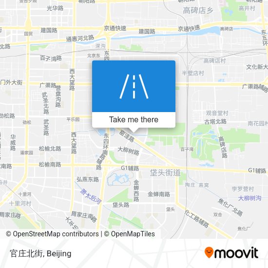 官庄北街 map