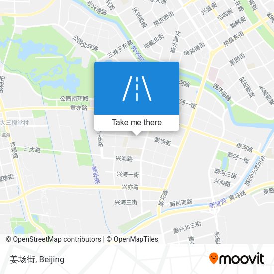 姜场街 map