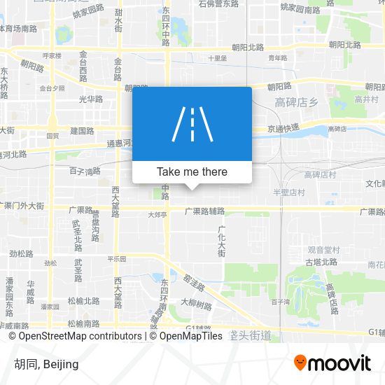 胡同 map