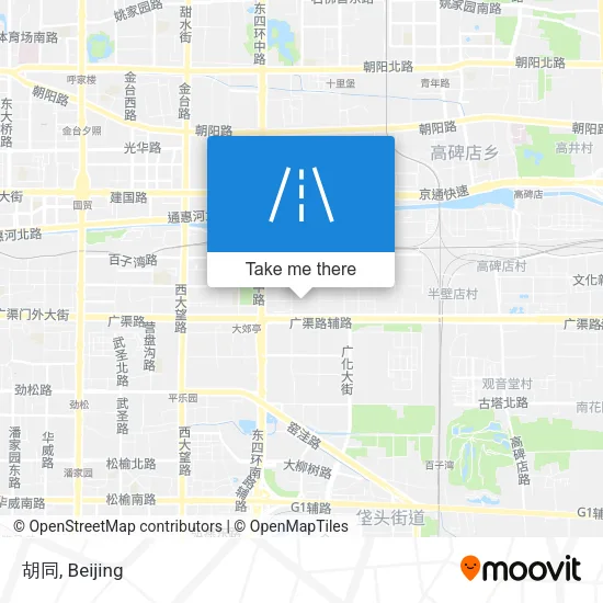 胡同 map