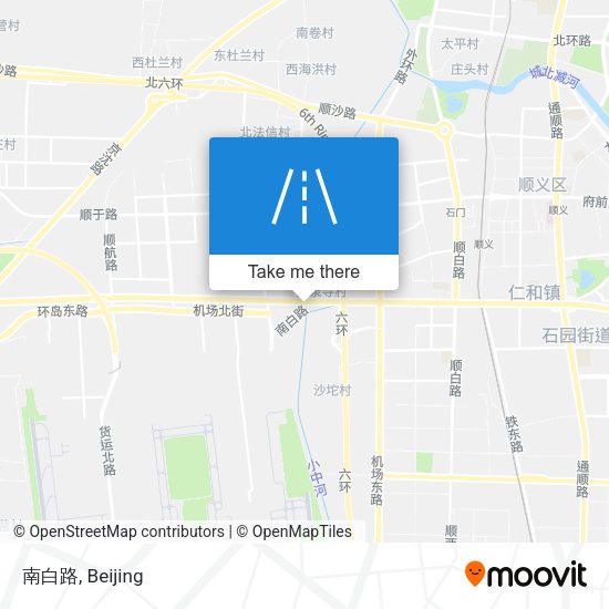 南白路 map