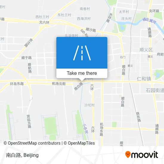 南白路 map