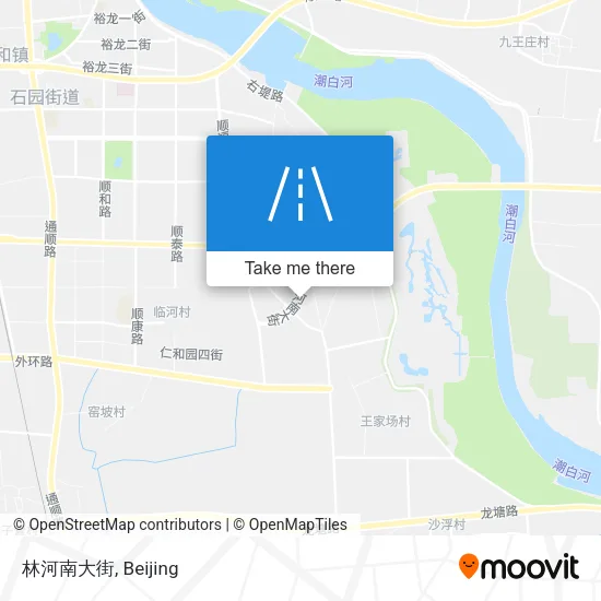 林河南大街 map