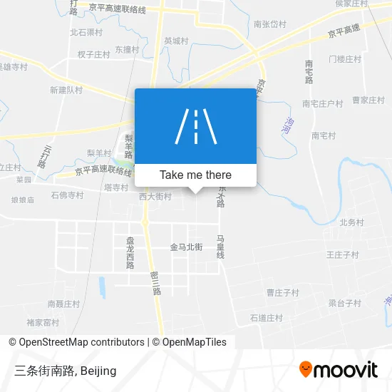 三条街南路 map