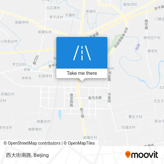 西大街南路 map