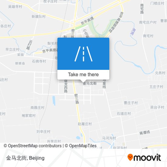 金马北街 map