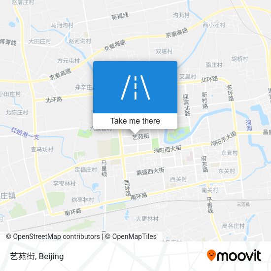 艺苑街 map