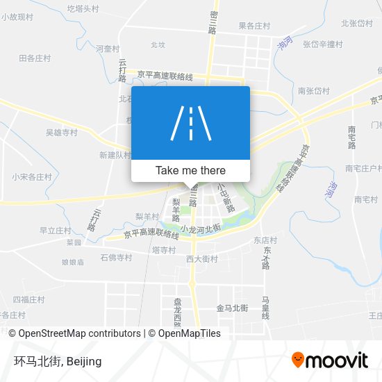 环马北街 map