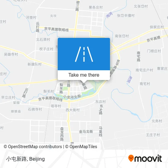 小屯新路 map