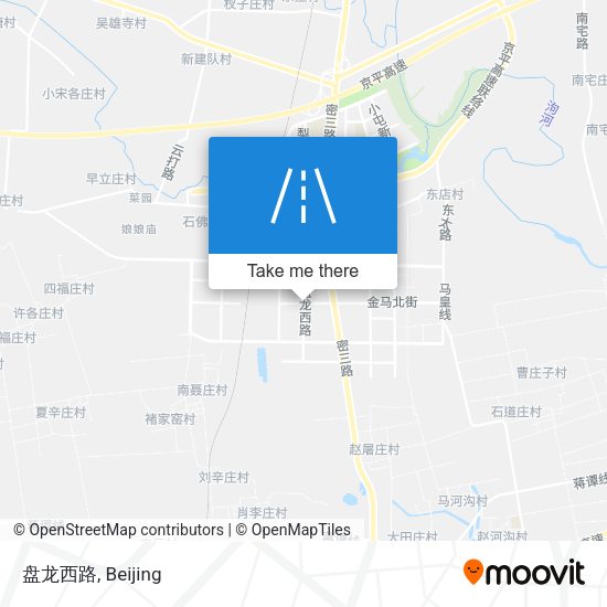盘龙西路 map