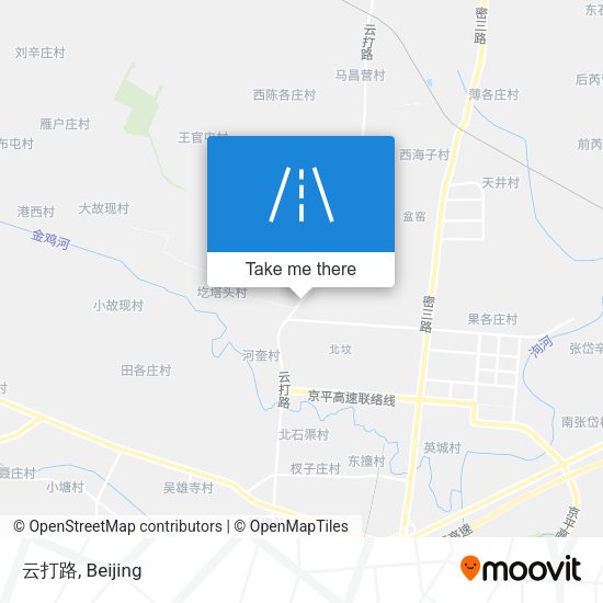 云打路 map