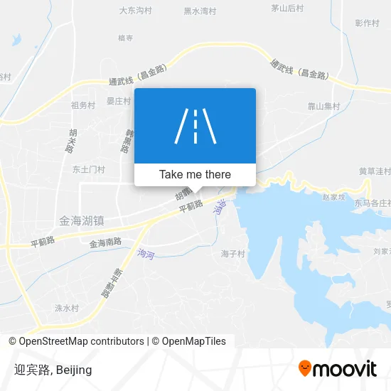 迎宾路 map