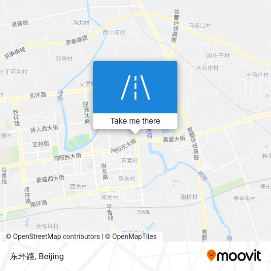 东环路 map
