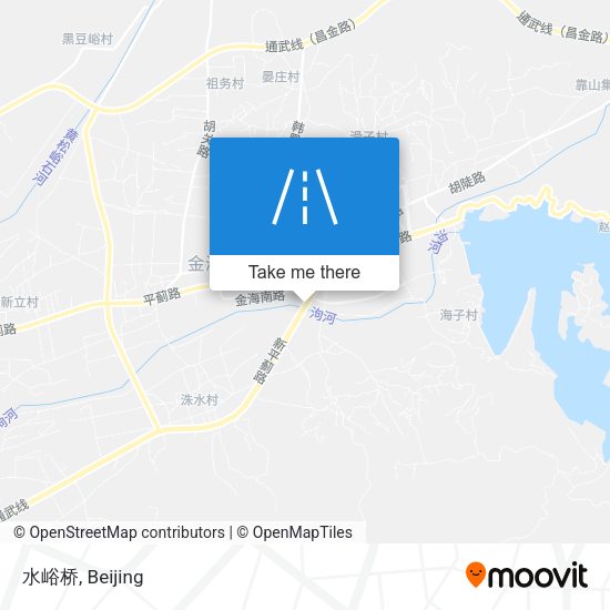 水峪桥 map