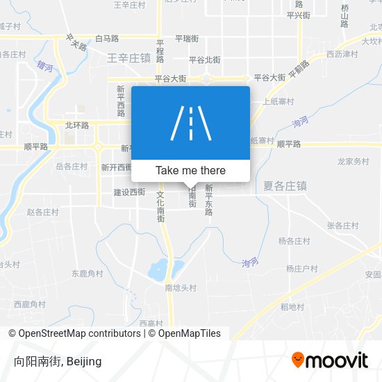 向阳南街 map