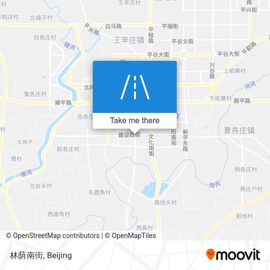 林荫南街 map